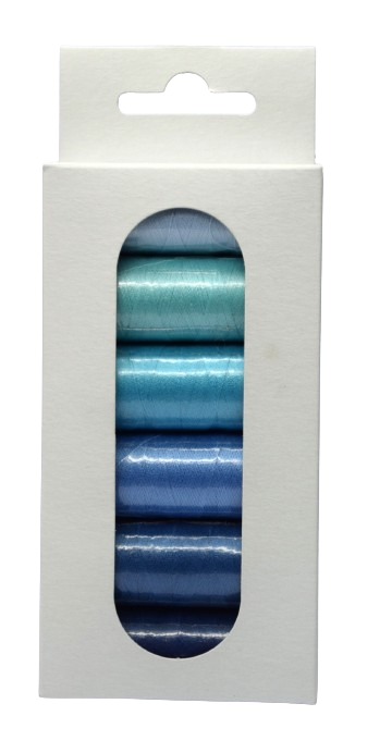 Bobines de Fil à coudre Dégradé Bleu